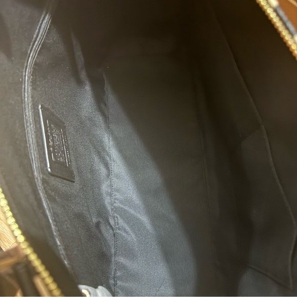 🐆Coach Gallery Tote Bag With Leopard Print - Picture 9 of 10